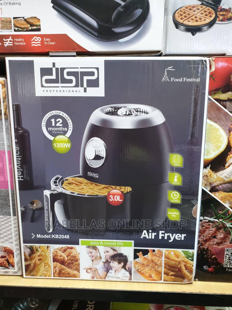 DSP 3L Air Fryer Black in Kampala Kitchen Appliances, Nabellas Online