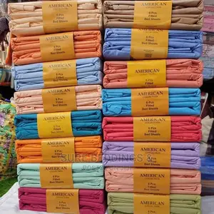 Fitted Plain Cotton Bedsheets