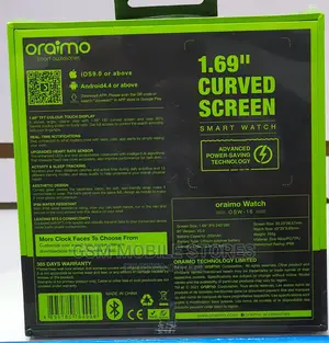 Oraimo Smart Watch OSW-16 Water Resistant