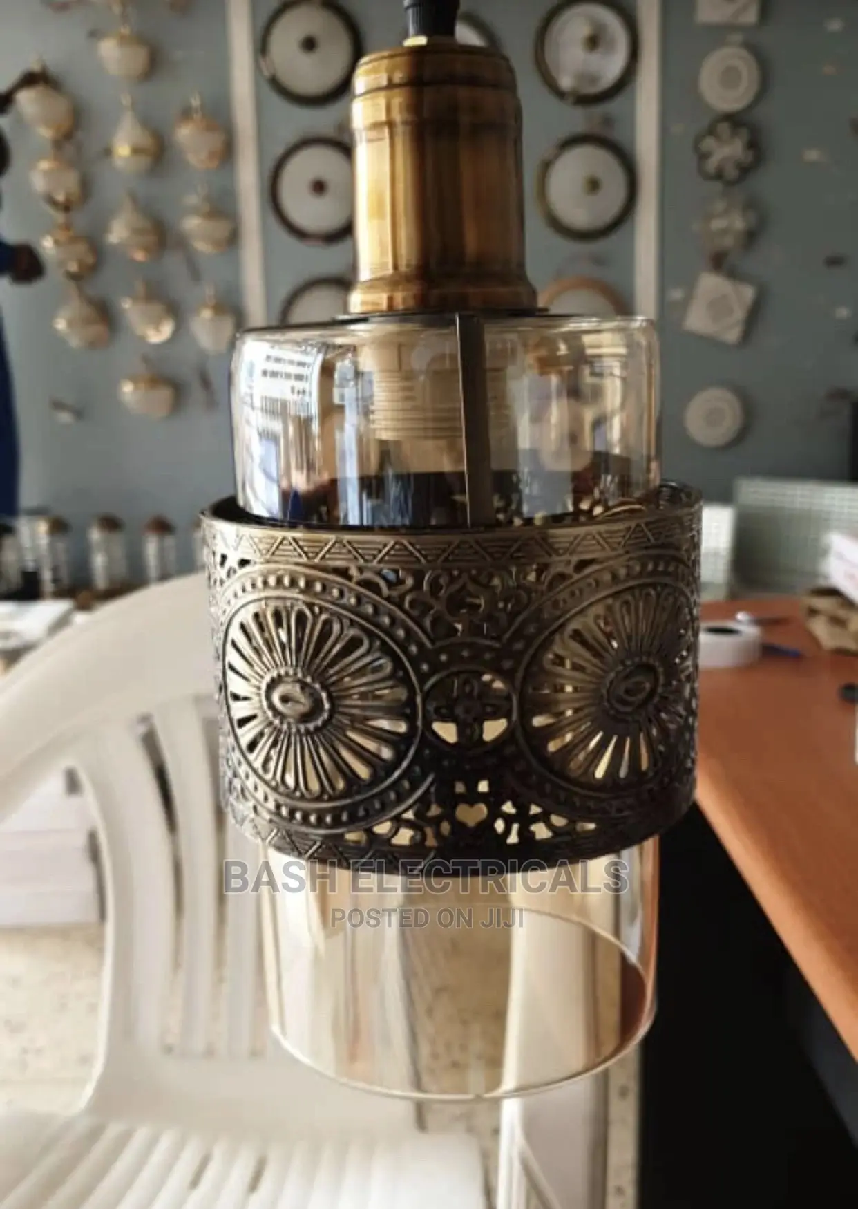 Gold Pendant Light