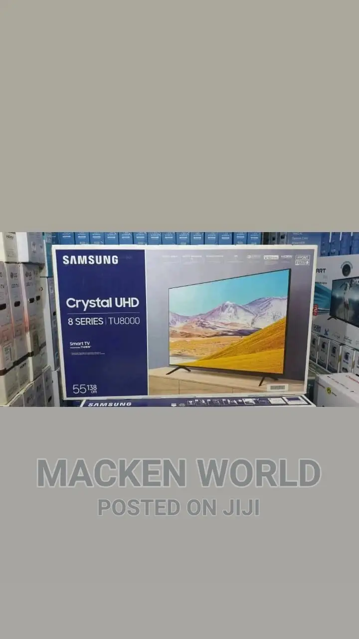 55 Samsung Crystal UHD TU8000 ORIGINAL