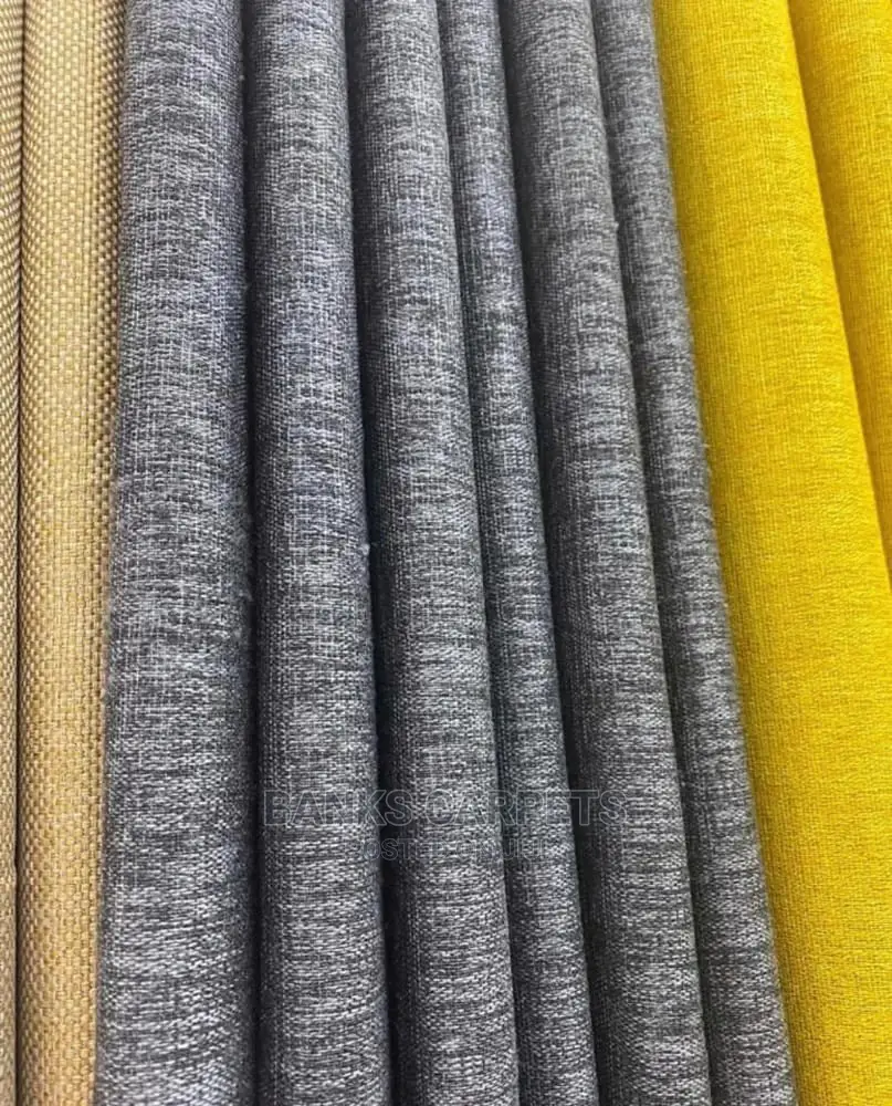Plain Grey Curtain