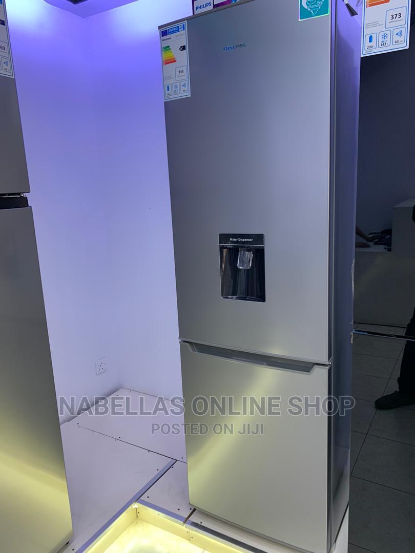 Hisense 341L Fridge With Water Dispenser Silver in Central Division Kitchen Appliances