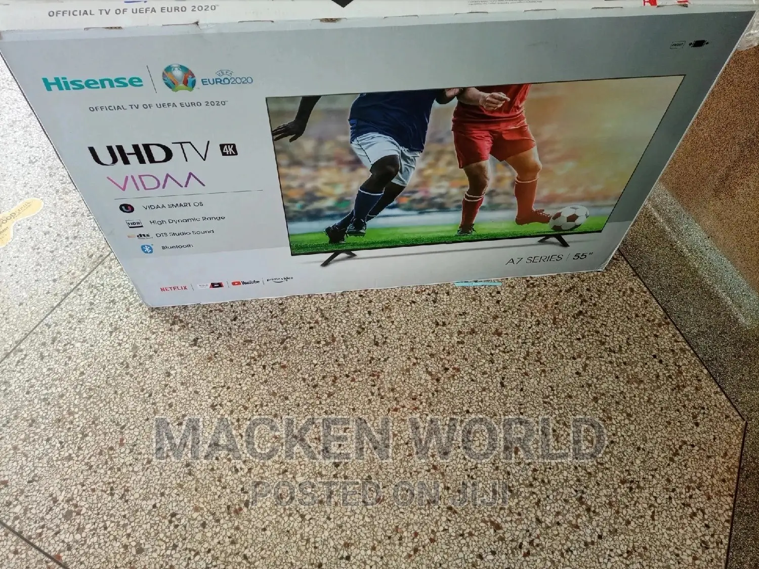 55 Hisense Smart Uhd Frameless
