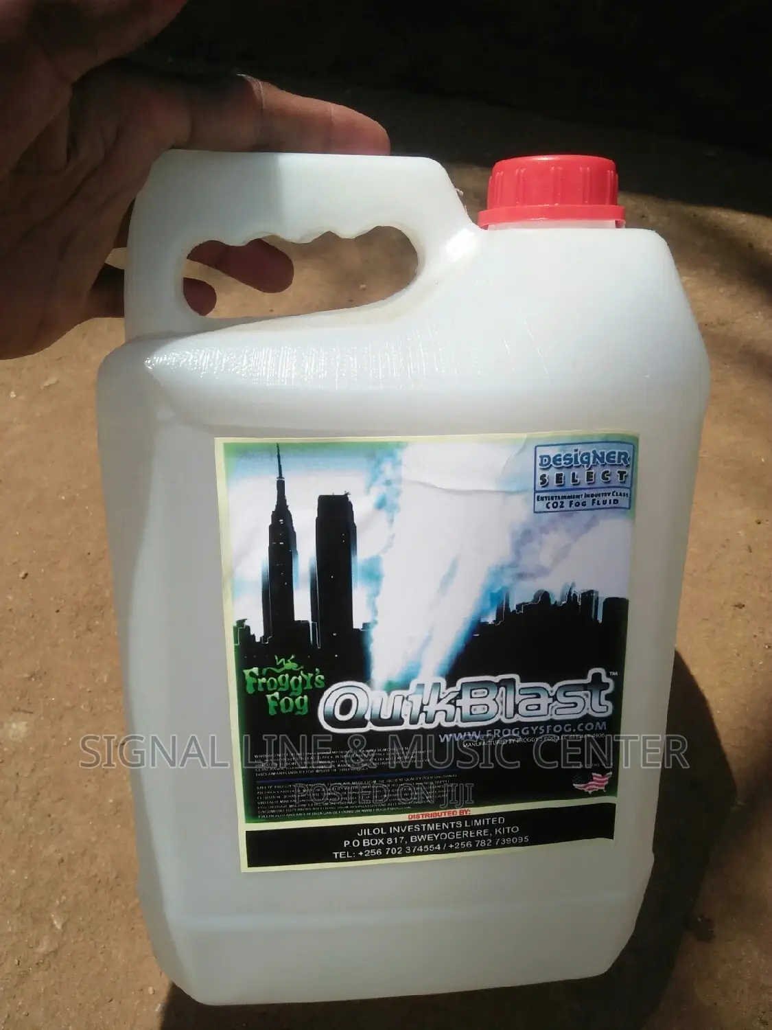 Fog Machine Liqud 5liters, Water