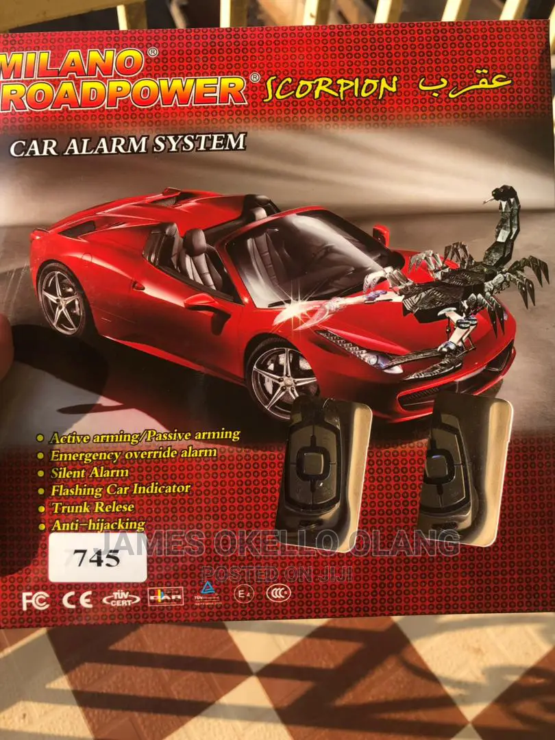 Car Alarm Syatem Available in Different Designs