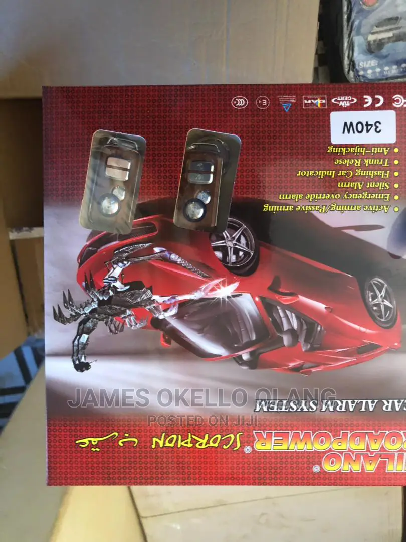Car Alarm Syatem Available in Different Designs