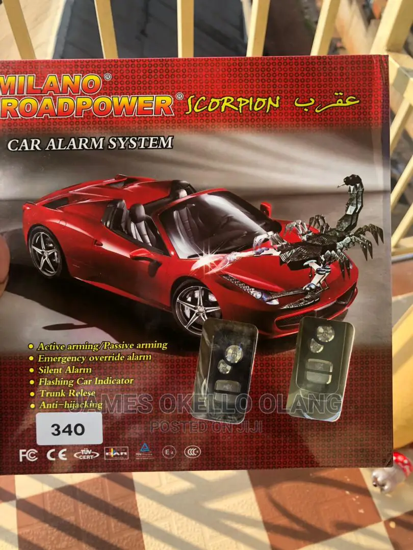 Car Alarm Syatem Available in Different Designs