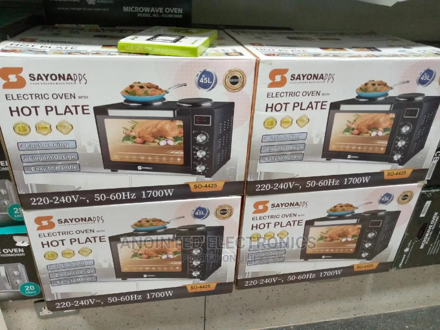 Sayona Microwave and Baking