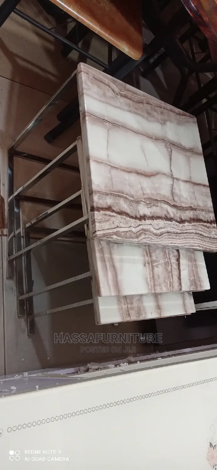 Marble Side Tables Brand New