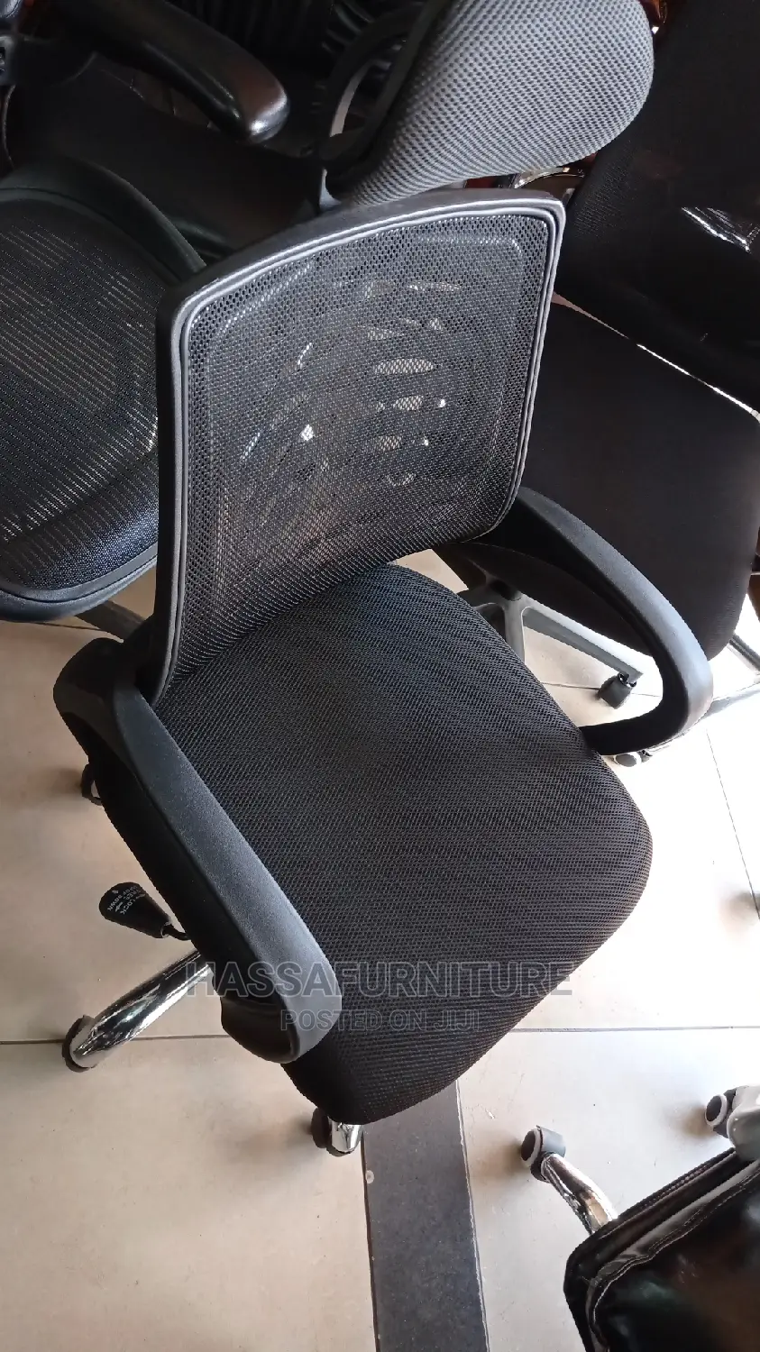 Mesh Chair High Back With Headrest