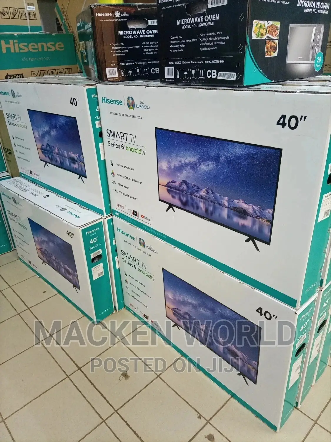 40" Hisense Smart Fhd New on Promotion
