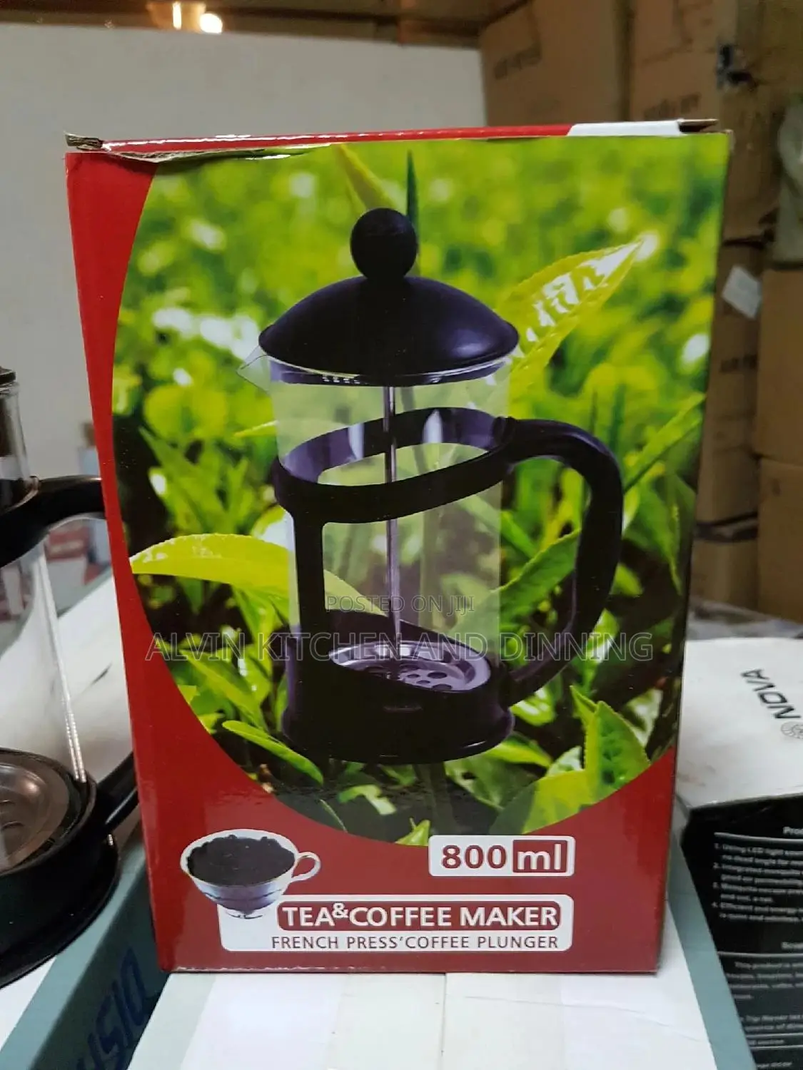 French Press Coffee Tea Maker