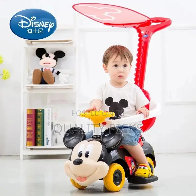 Kids Car Push With Umbrella