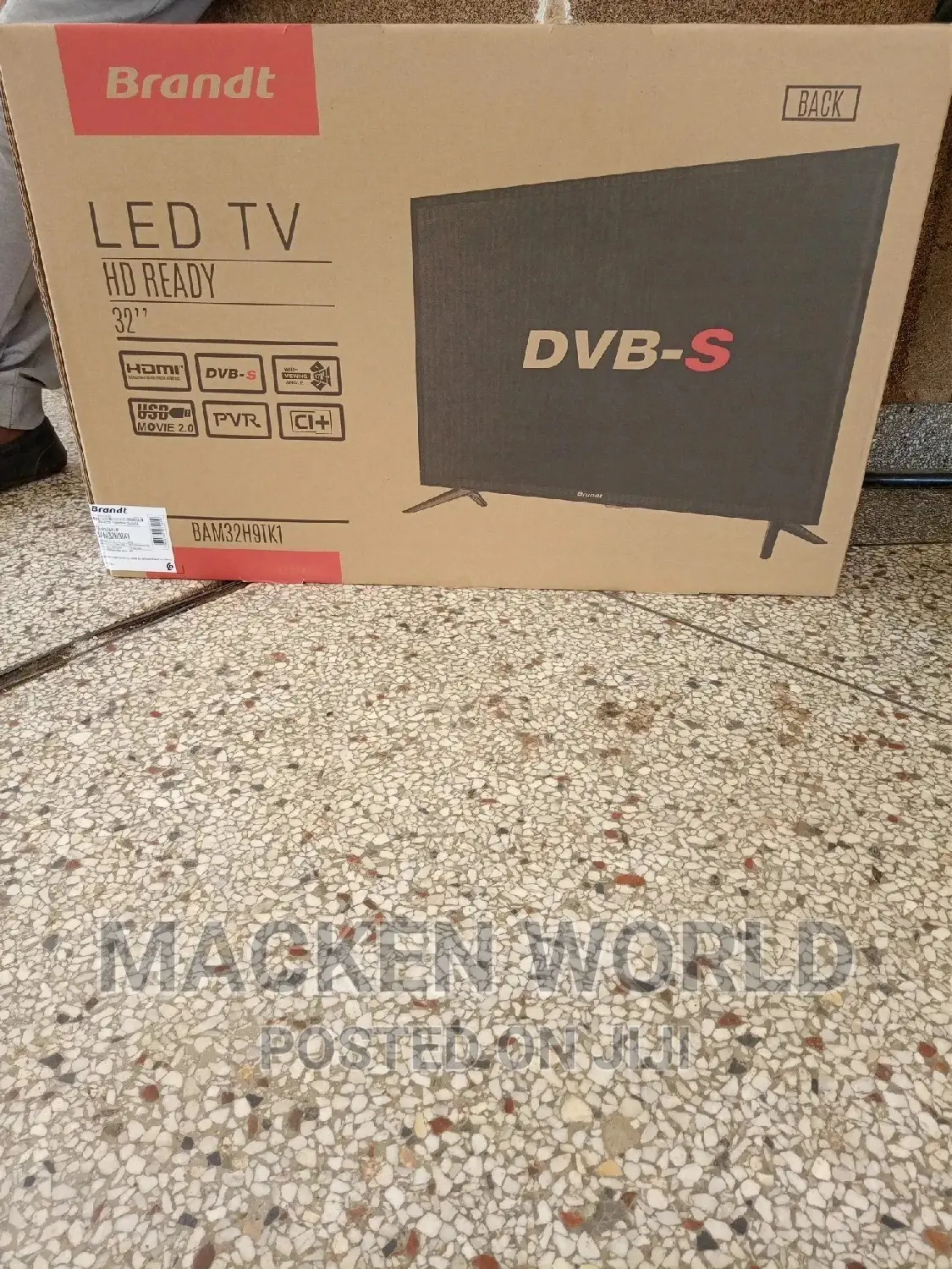 32 Brandt Digital Free to Air Tv