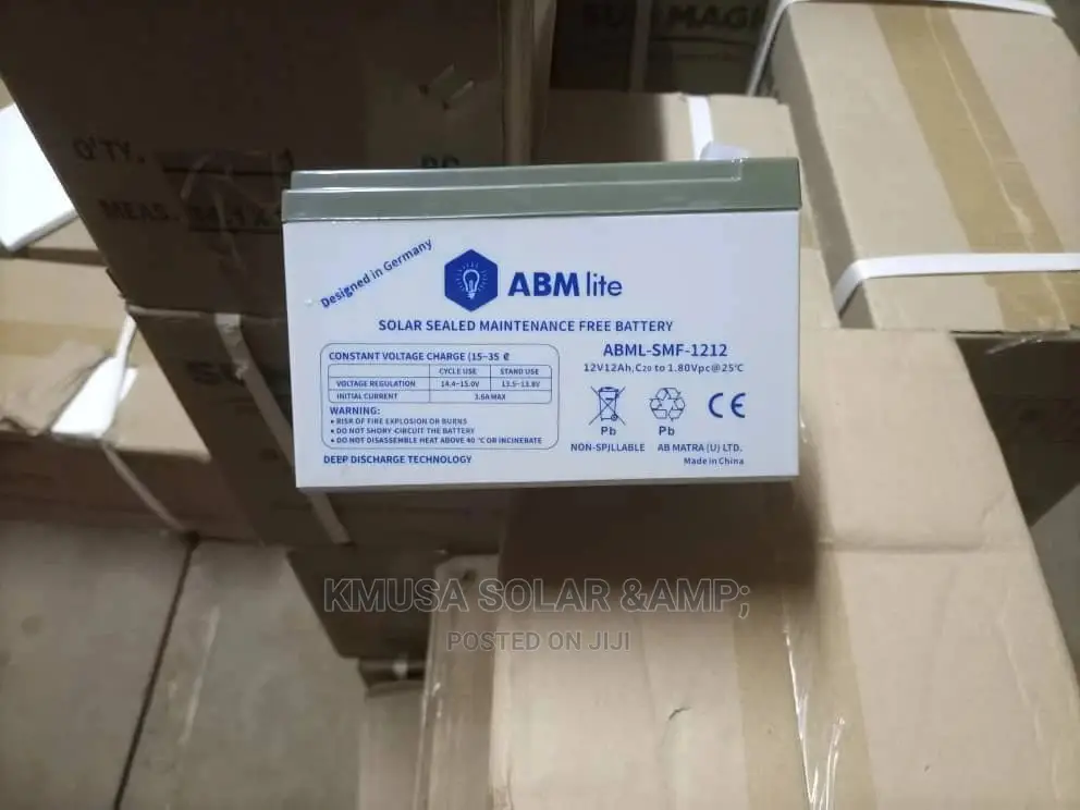 12v/12ah ABM Lite Solar Battery