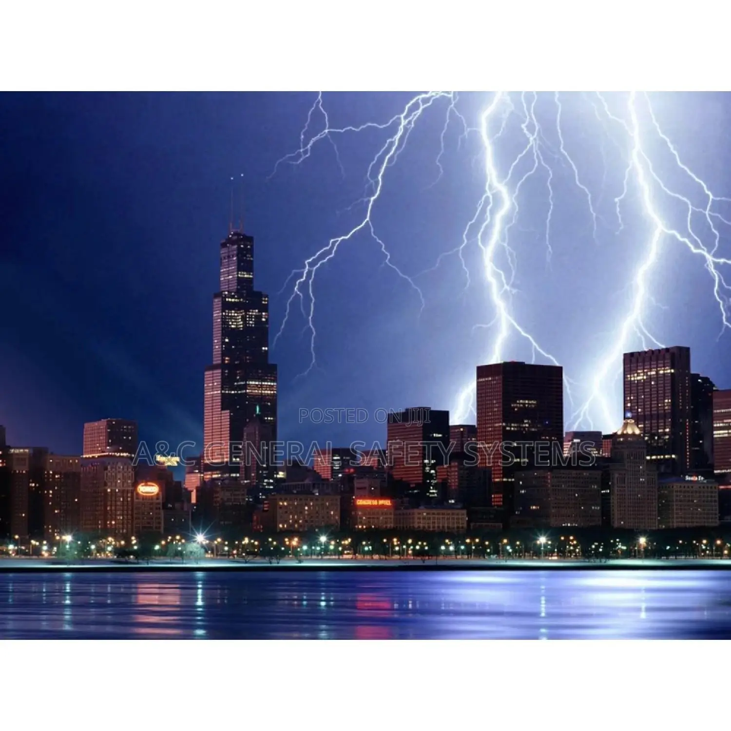 Thunder Arrester Lightning Installation System Your Safety