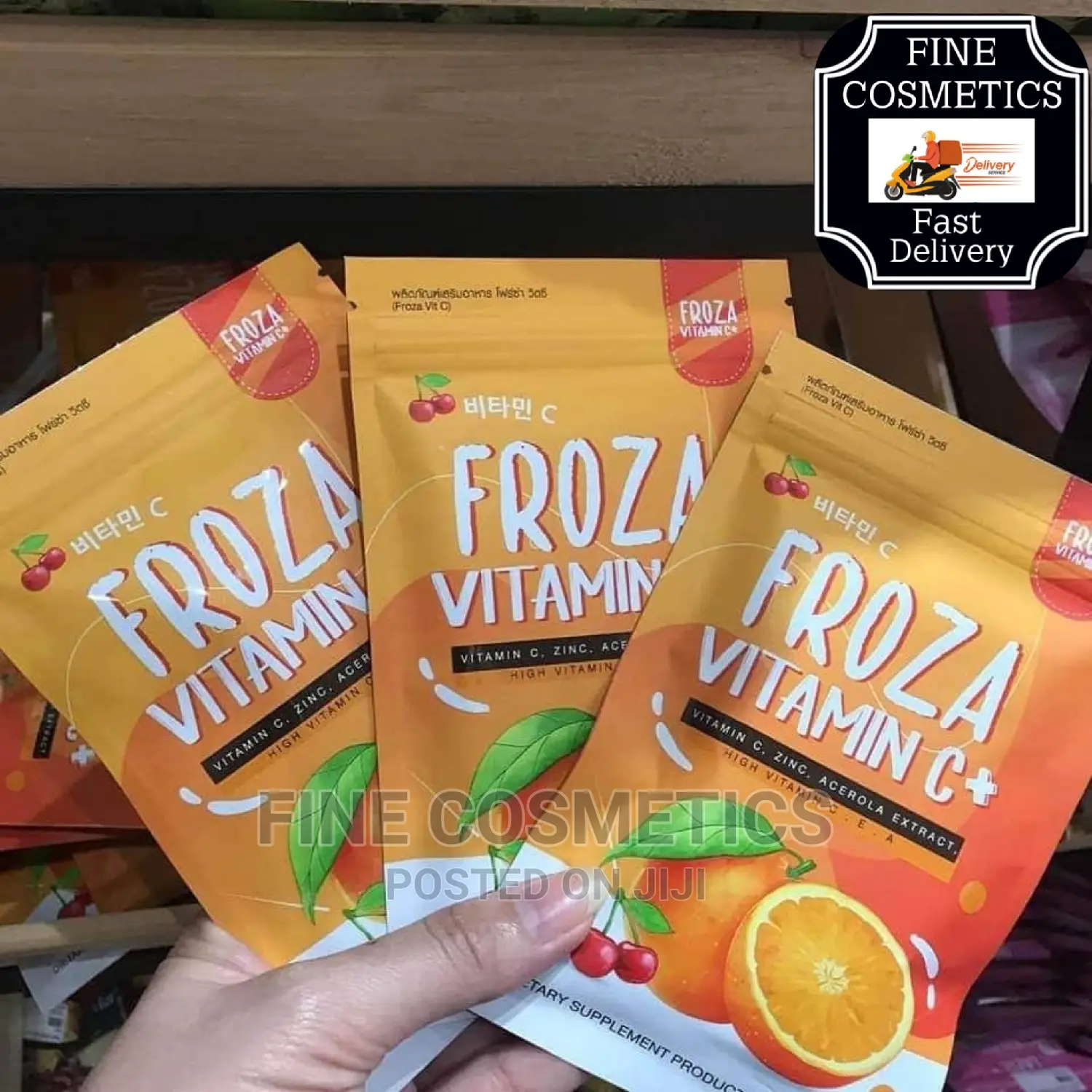 FROZA Vitamin C and ZINC Dietary Skin Supplement 60 Tabs