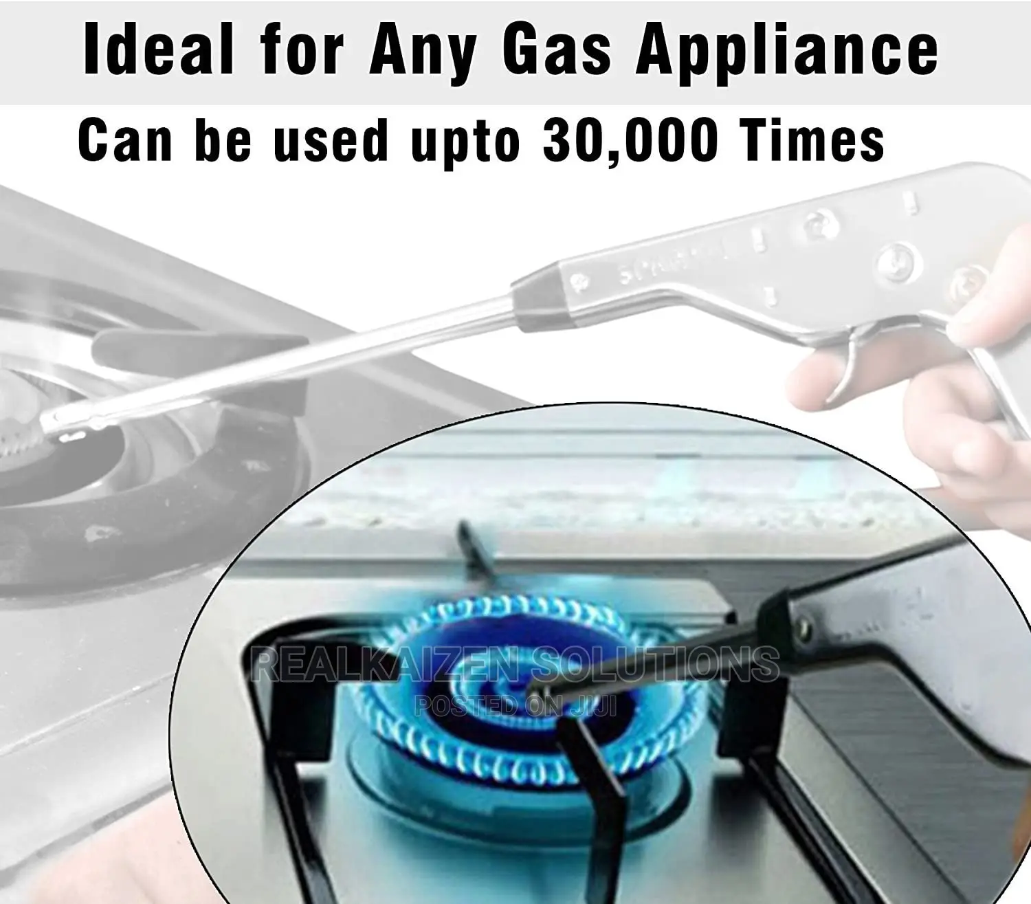 Japan Spark L Stainless Steel Electronic Gas Igniter
Lighter