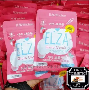 ELZA GLUTA CORALA Skin Whitening Dietary Supplement Skintabs