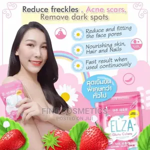 ELZA GLUTA CORALA Skin Whitening Dietary Supplement Skintabs