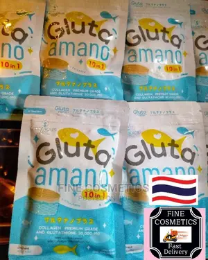 GLUTA AMANO 10-In-1 30000MG Collagen 30 Softgel Skin Tabs