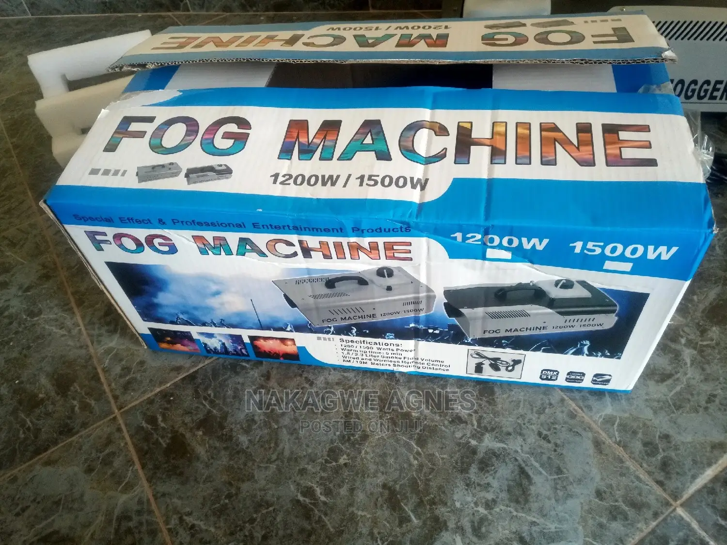 2in1 Remote Controlled Fog Machine (Lights and Smoke)