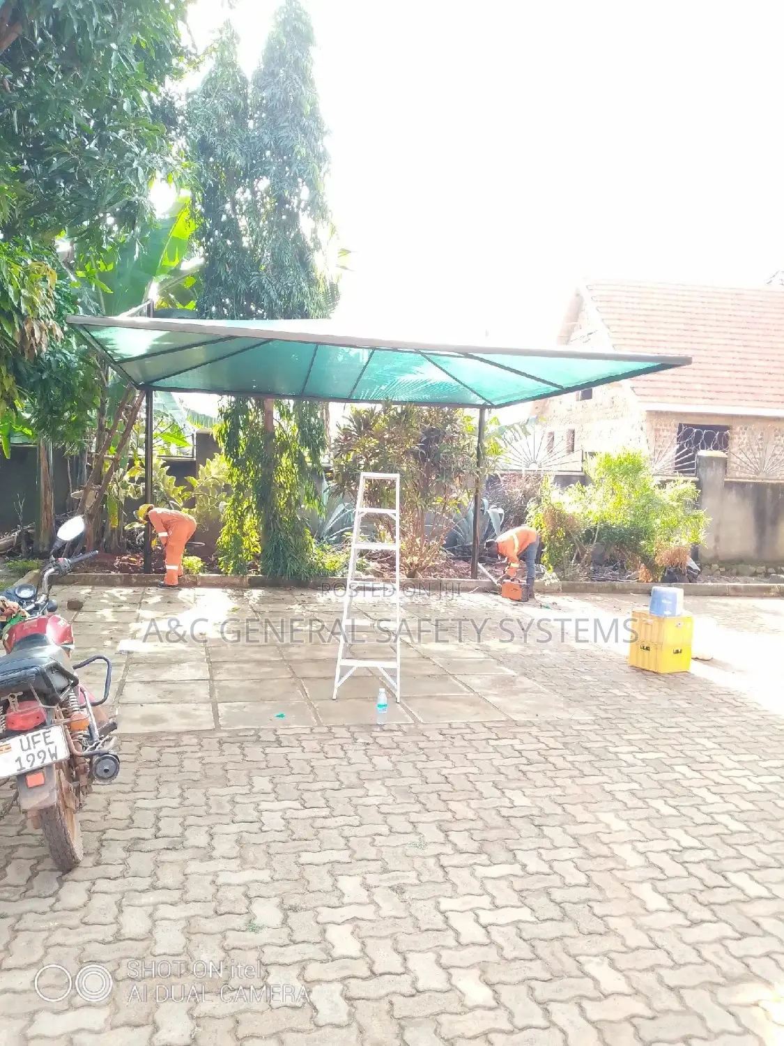 Car Shade Parking Single Car Water and Sun Proof 100%