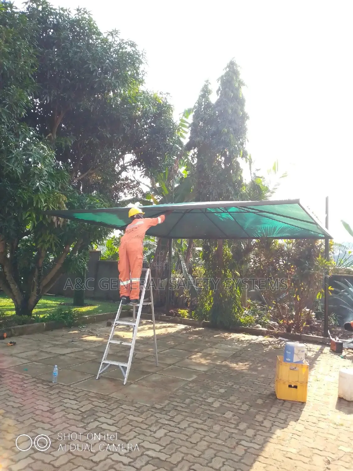 Car Shade Parking Single Car Water and Sun Proof 100%