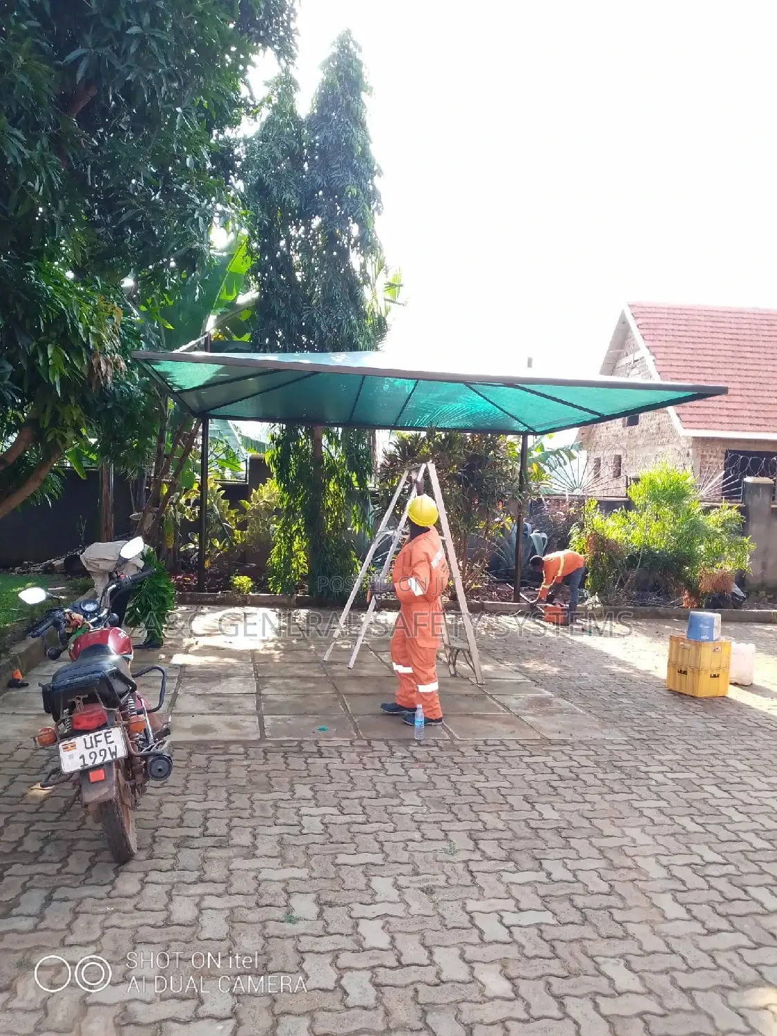 Car Shade Parking Single Car Water and Sun Proof 100%