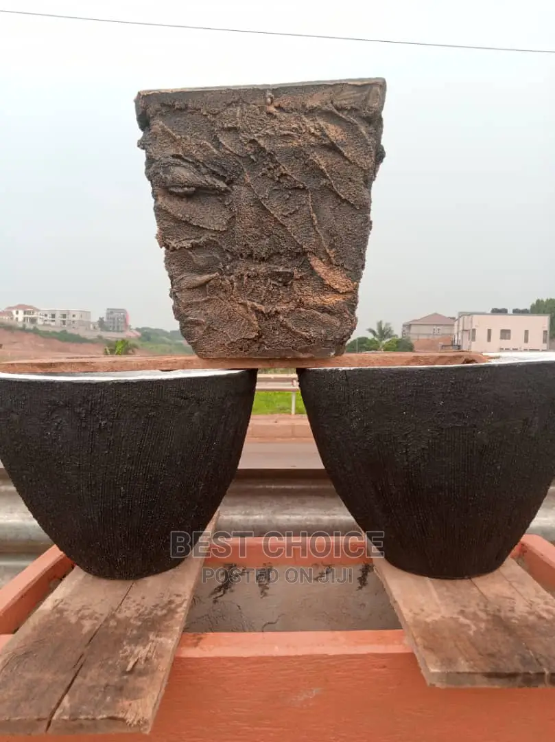 Beautiful Concrete Planters.