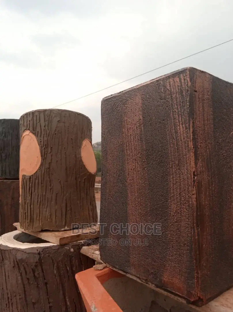 Beautiful Concrete Planters.