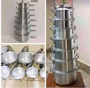 7piece Cooking and Serving Pots