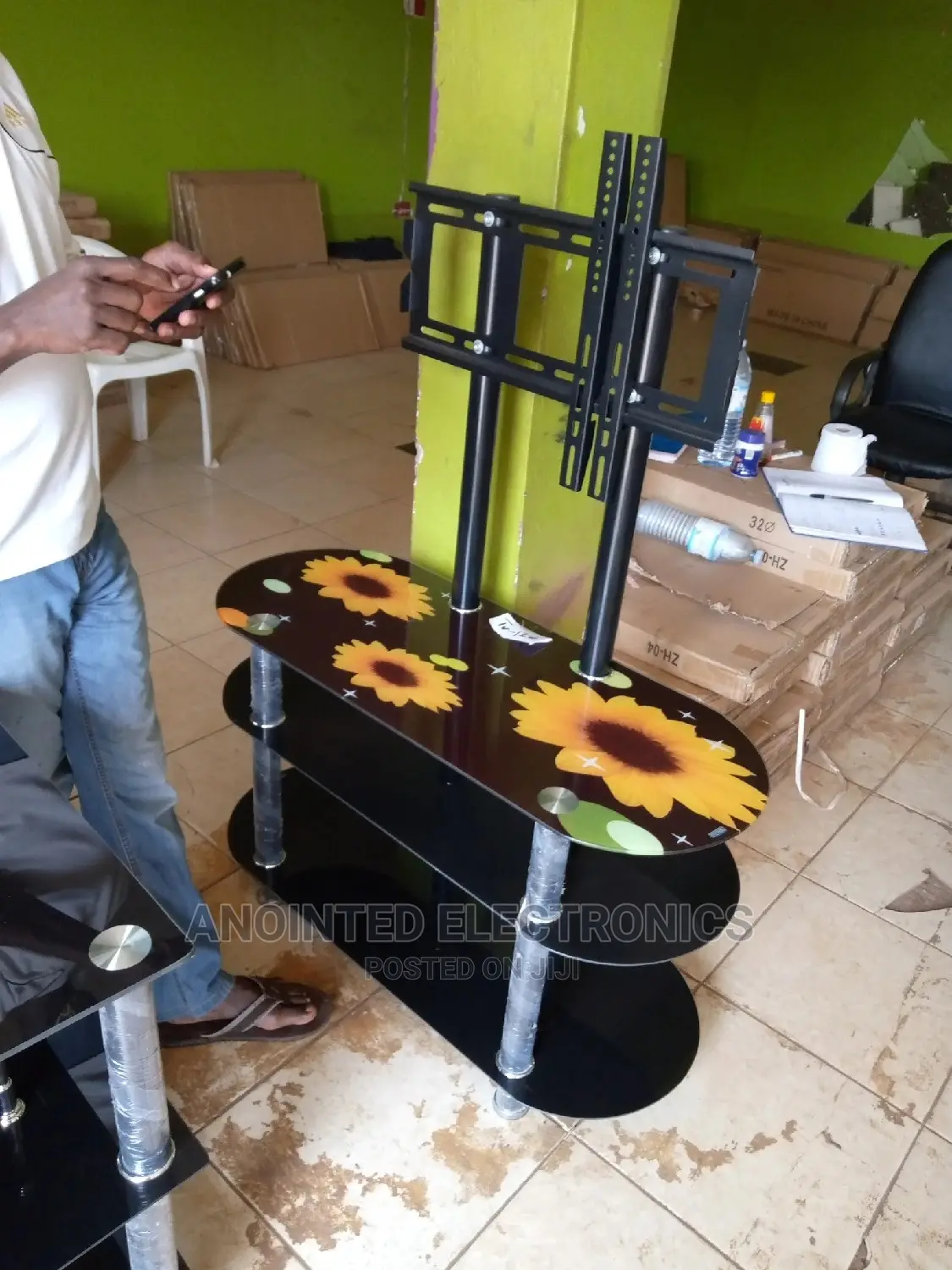 Stand Tv Black