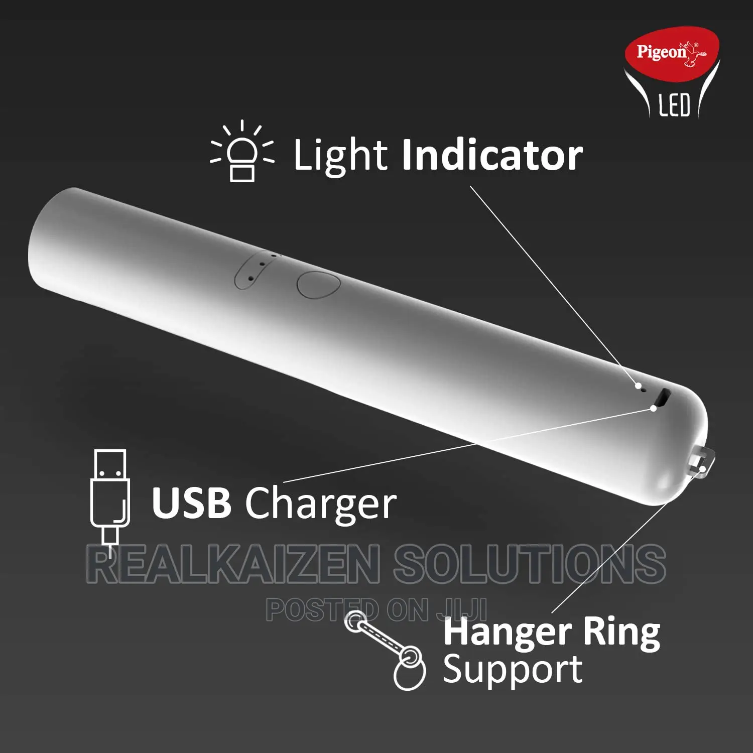 Pigeon Portable LED Steri Wand UV Sterilization Lamp