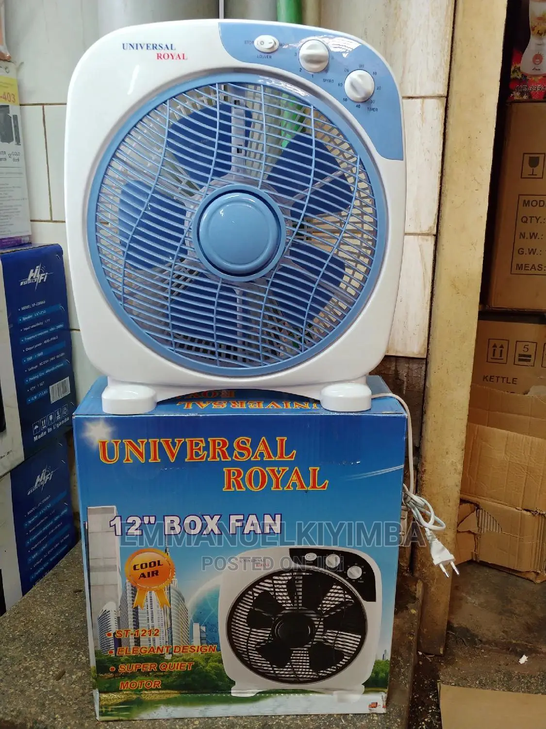 Table Fan Universal