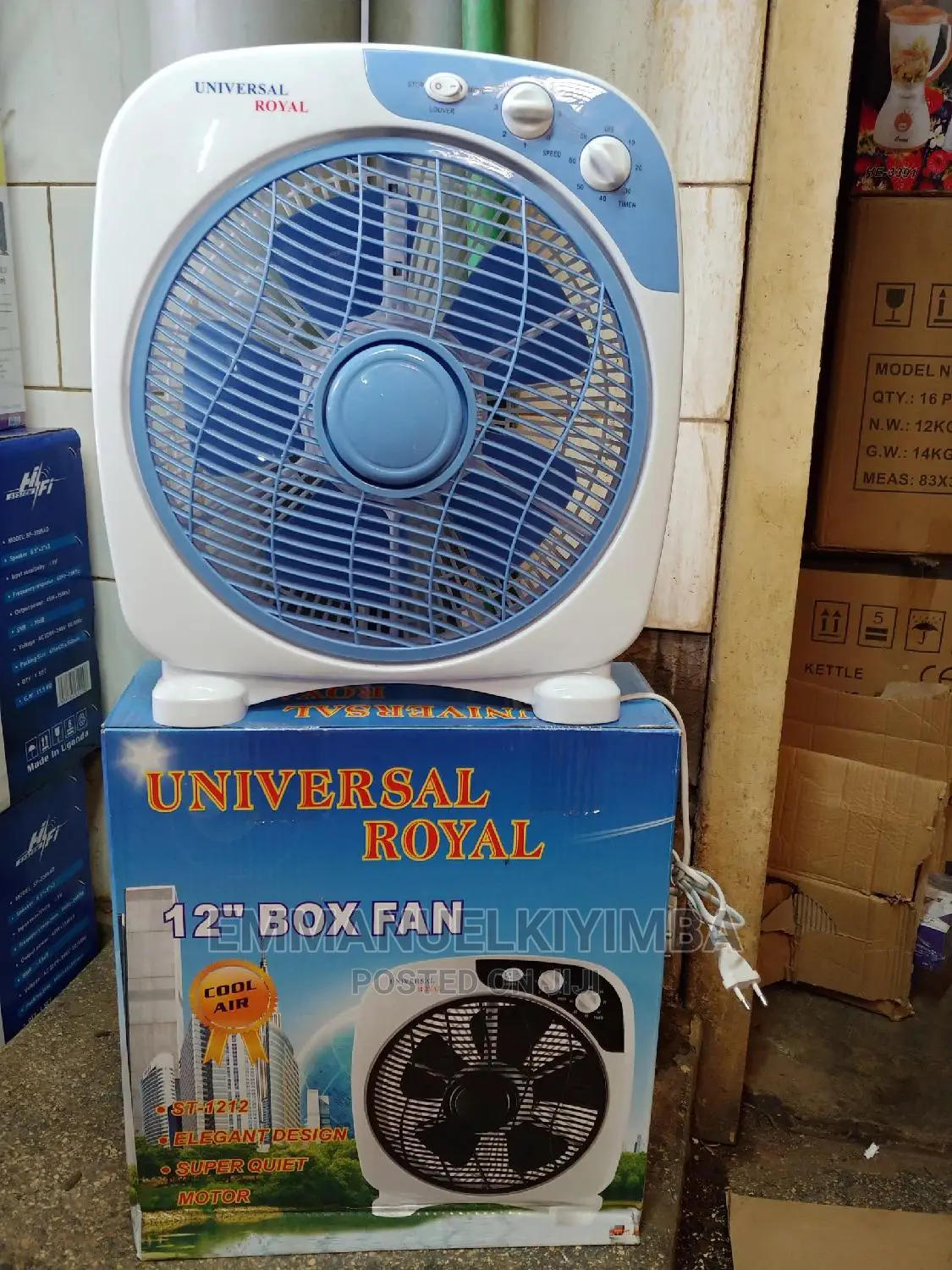 Table Fan Universal