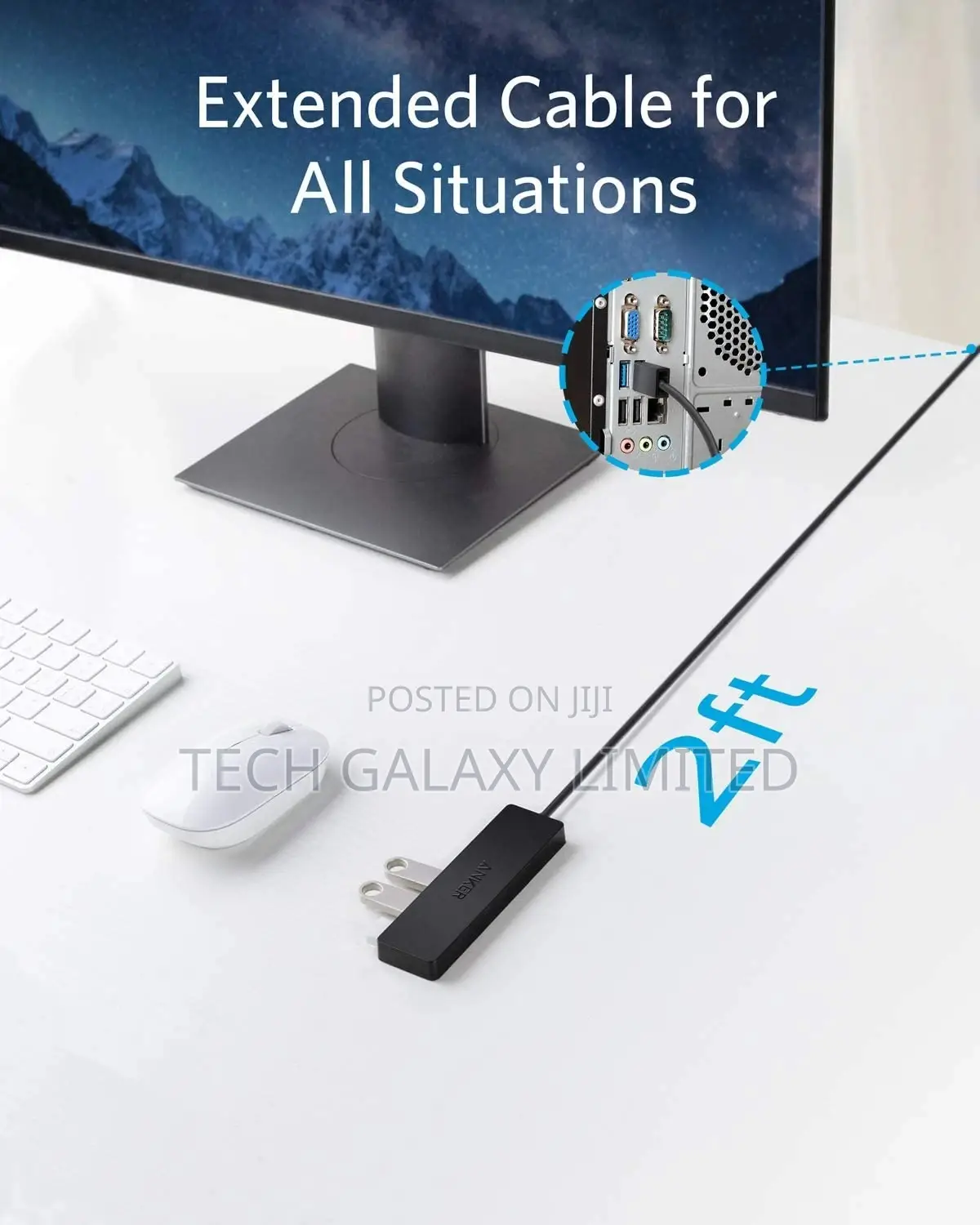 Anker 4-Port USB 3.0 Hub, Ultra-Slim Data USB Hub