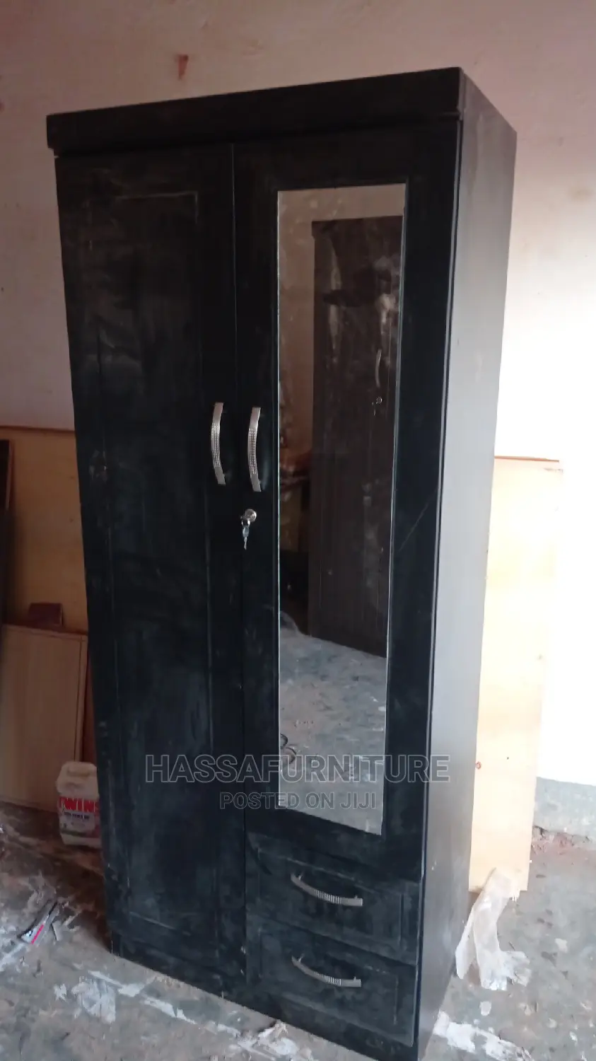 2doors Mahogany Wardrobe Brand New