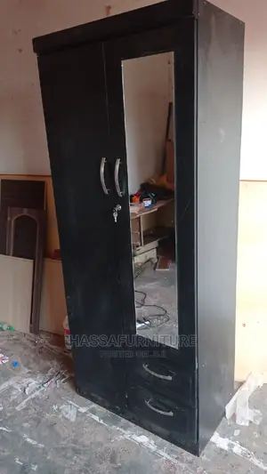 2doors Mahogany Wardrobe Brand New