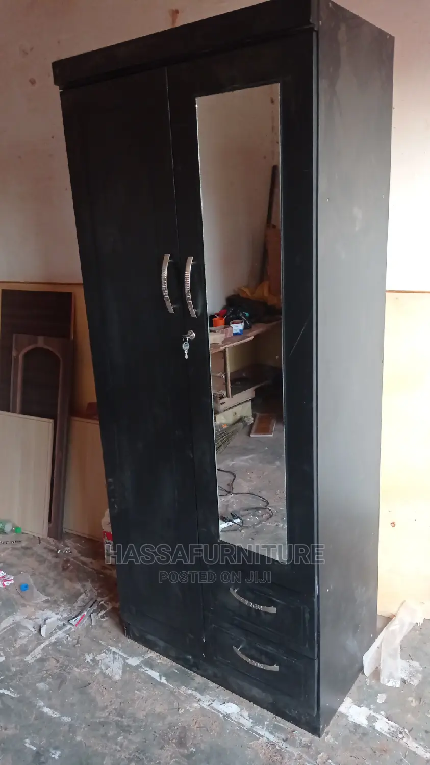 2doors Mahogany Wardrobe Brand New