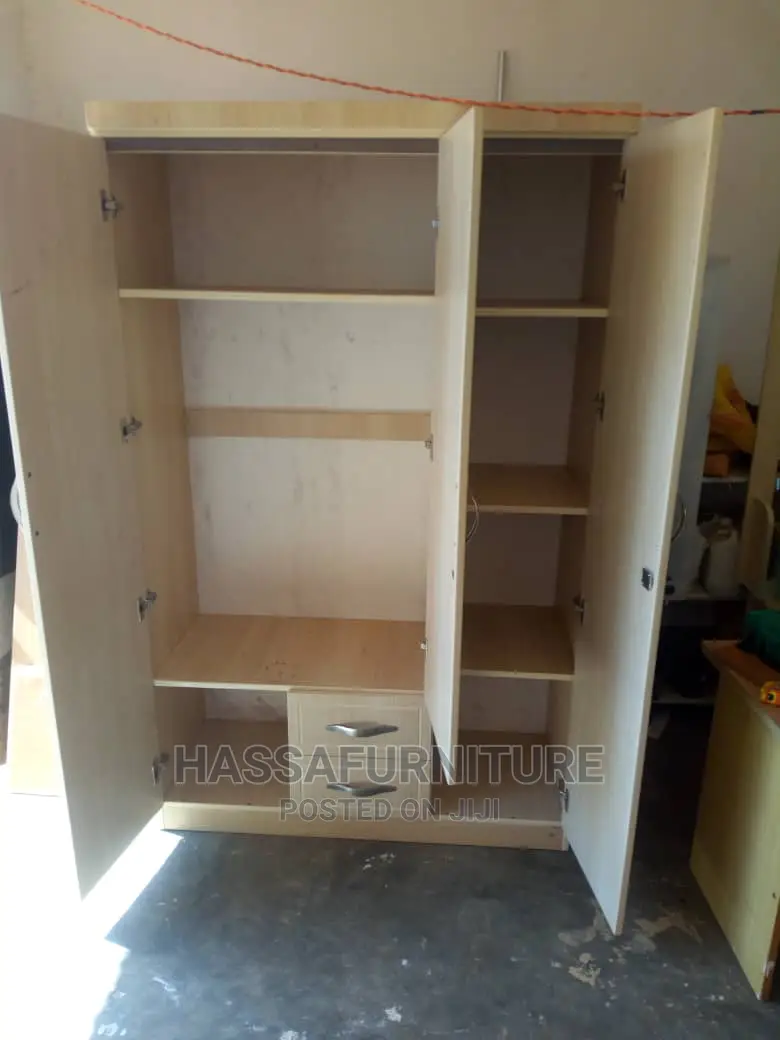 3doors Mahogany Wardrobe