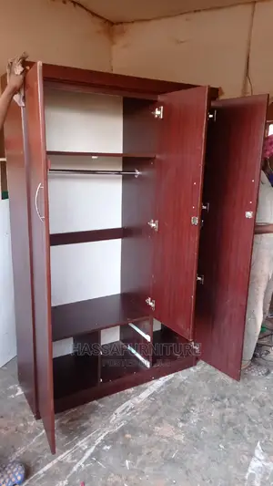 3doors Mahogany Wardrobe