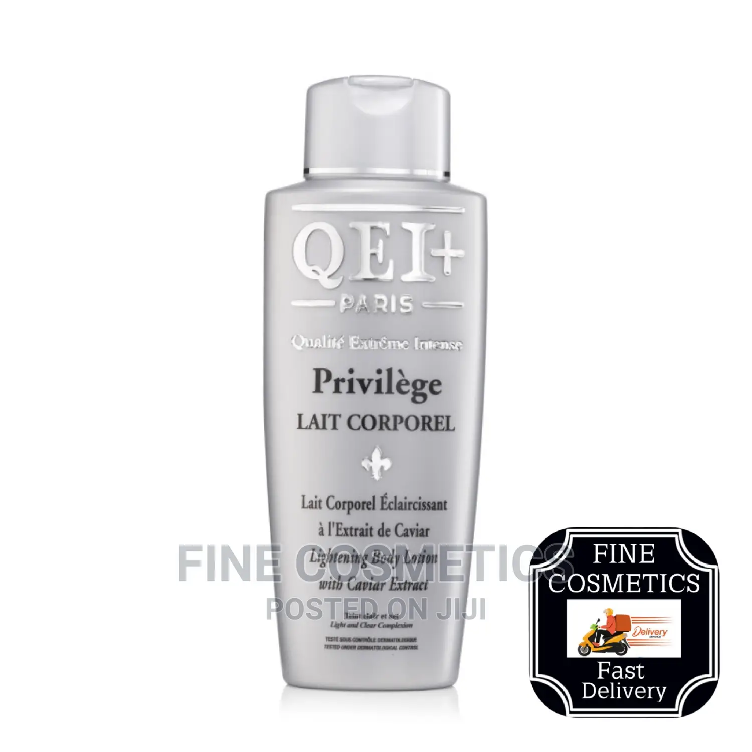 ORIGINAL Qei+ Paris Privilege SET of Lotion, Serum and Soap