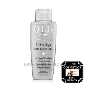 ORIGINAL Qei+ Paris Privilege SET of Lotion, Serum and Soap