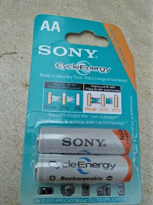 Rechargeble Battries Double AA Apair
