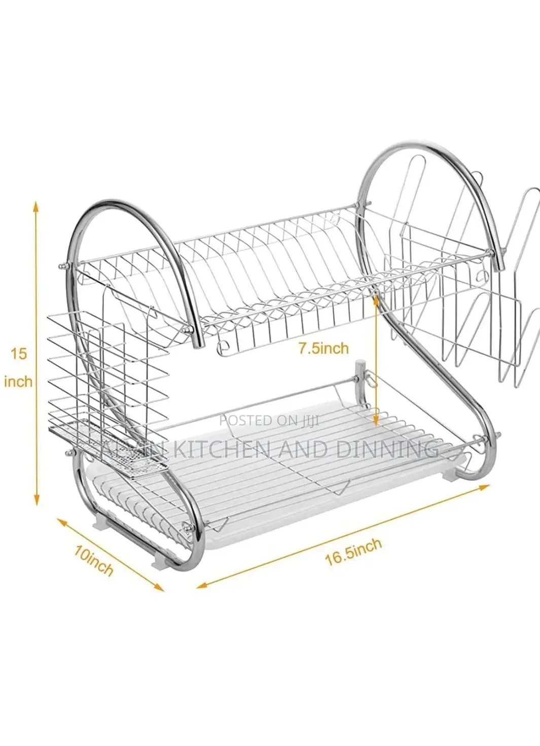Dish Drying Rack 2 Tiers