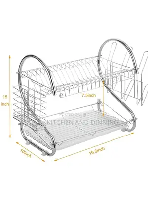 Dish Drying Rack 2 Tiers