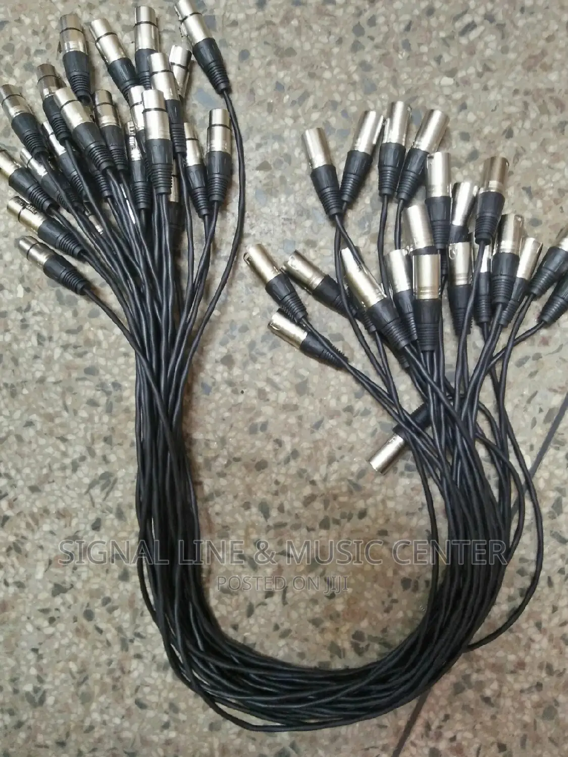 Signal Cables Male to Female XLR ,Jack to Jack Pines 1meter