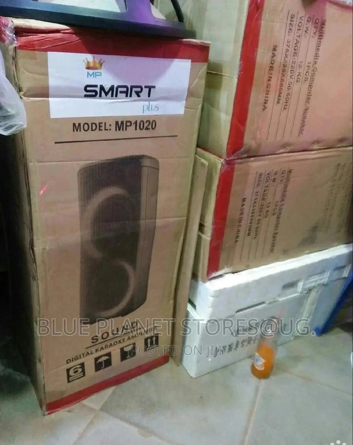SMARTPLUS (6000w) Party Box Speaker ["8" Inbuilt Speakers]